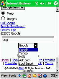 Skweezer Brings Desktop Search Engines to Mobile Devices
