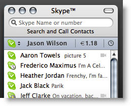Skype 2.6 for Apple Mac OS brings new features