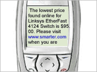 Company launches price comparison via SMS