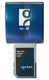 Socket introduces V.92 SDIO 56Kbps modem for Pocket PC