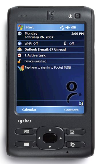 Socket Mobile introduces Pocket PC with antibacterial plastic case