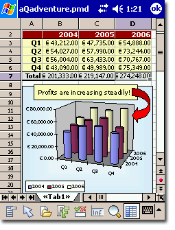 PlanMaker 2006 for Pocket PCs In Public Beta