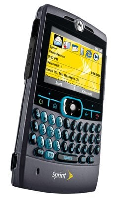 Sprint to Introduce Motorola Q Windows Mobile Smartphone
