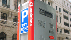 Park and pay with SMS in downtown Wellington