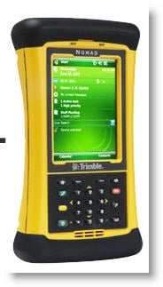 Trimble introduces super rugged Nomad Windows Mobile device