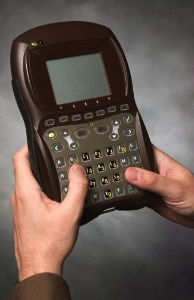 UPS drivers receiving new wireless computers