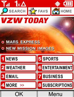 Verizon Wireless update lifestyle mobile portal