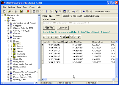 VistaDB 2.0.14 Embedded Database for .NET released