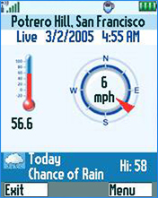 WeatherBug Mobile now with J2ME version