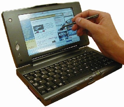 Windows CE.NET based handheld with GSM/GPRS card