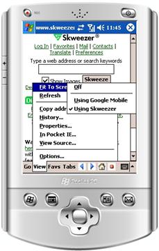 Webby Brings Free Tabbed Browser for Pocket PC