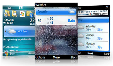 MSN Direct services for Windows Mobile available now