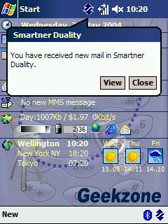 Smartner releases push e-mail service branded as Always-On Mail