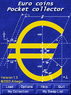 Euro coins pocket collector for Pocket PC