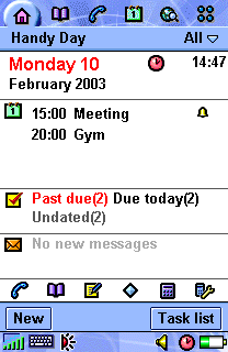 HandyDay for SonyEricsson P800