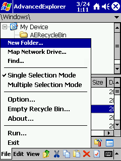 Advanced Explorer for Pocket PC