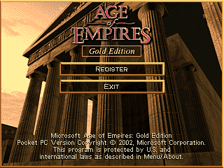 Age of Empires (ARM processor - XScale)