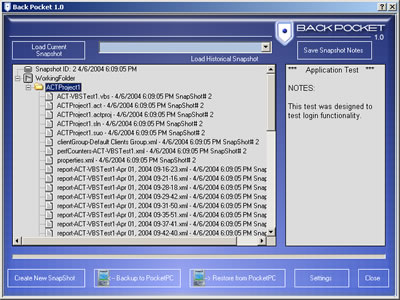 Back Pocket for Pocket PC