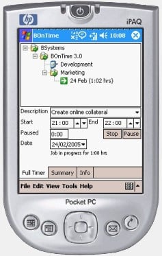 BOnTime 3.0 for Pocket PC released