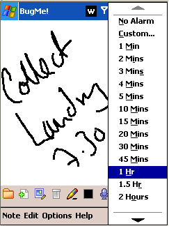 BugMe! Mobile for Microsoft Windows Mobile Pocket PC Devices