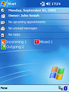Calls2React for Pocket PC