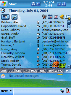 ContactBreeze for Pocket PC