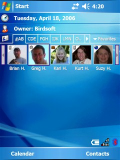 Contact-ing for Pocket PC
