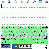 Cool Keyboard for Palm OS