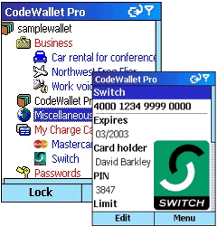 CodeWallet Pro for Smartphone