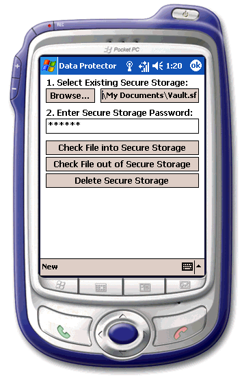 Data Protector for Pocket PC