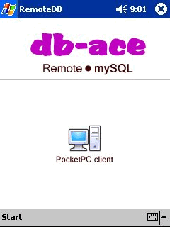 db-ace Remote mySQL for Pocket PC