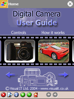 Digital Camera Guide by Visual IT for Pocket PC