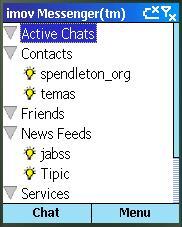 imov Messenger for Microsoft Windows Mobile Smartphone