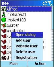 IM+: MSN/ICQ/AOL/Yahoo! Mobile Instant Messenger for Windows Mobile Smartphone