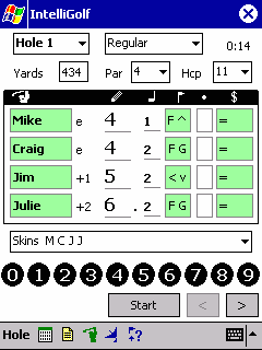 Intelligolf Eagle Edition ships for multiple PDA platforms