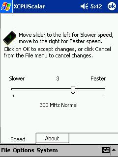 XCPUScalar for HP iPaq 1910 only