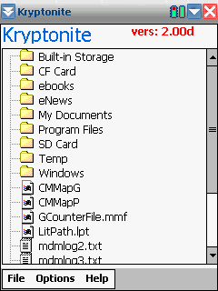 Kryptonite for Pocket PC