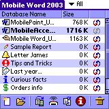 Mobile Word for Palm OS