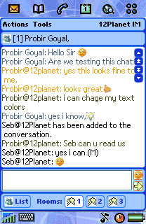 IM for Symbian Java MSN Client for P800