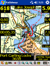 PathAway GPS for Pocket PC