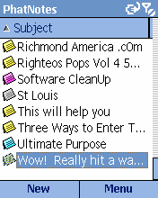PhatNotes Smartphone Edition
