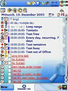 PIToday for Windows Mobile Pocket PC