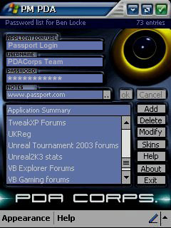 <b>Updated</b> PDACorps' Password Manager Suite released