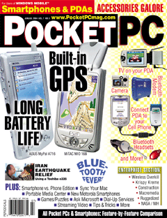 Pocket PC Magazine June / July 2004 issue in MS Reader format