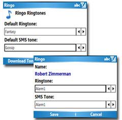 Ringo Ringtone Manager for Windows Mobile Smartphones