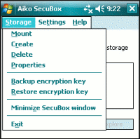 Secubox for Windows Mobile Pocket PC