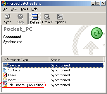 Spb Finance Quick Edition brings easy synchronisation with Quicken financial software