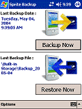 SpriteBackup for Windows Mobile 5.0 Enters Beta