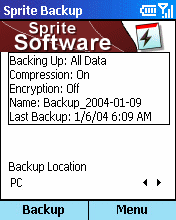 Mtekk reviews Sprite Backup 1.0 for Smartphone