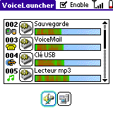 VoiceLauncher for palmOne Treo